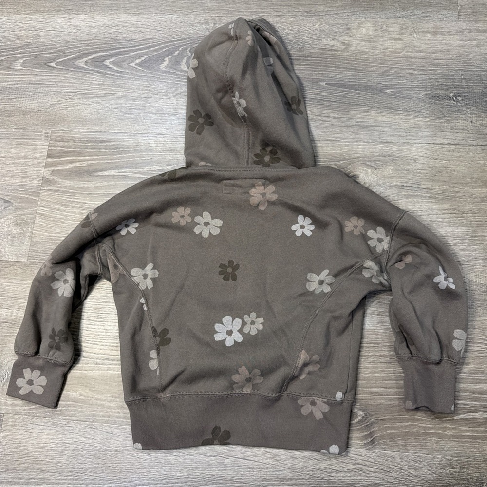Abercrombie Fitch Hoodie Girls Size 5/6 Brown - Picture 2 of 8